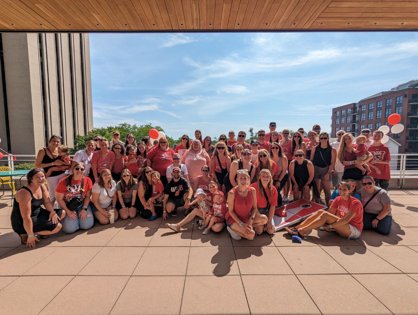 BadgerTailgateStaffPhoto ci staff on the Badger Tailgate 2023